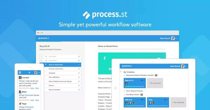 Process Bliss workflow management software 