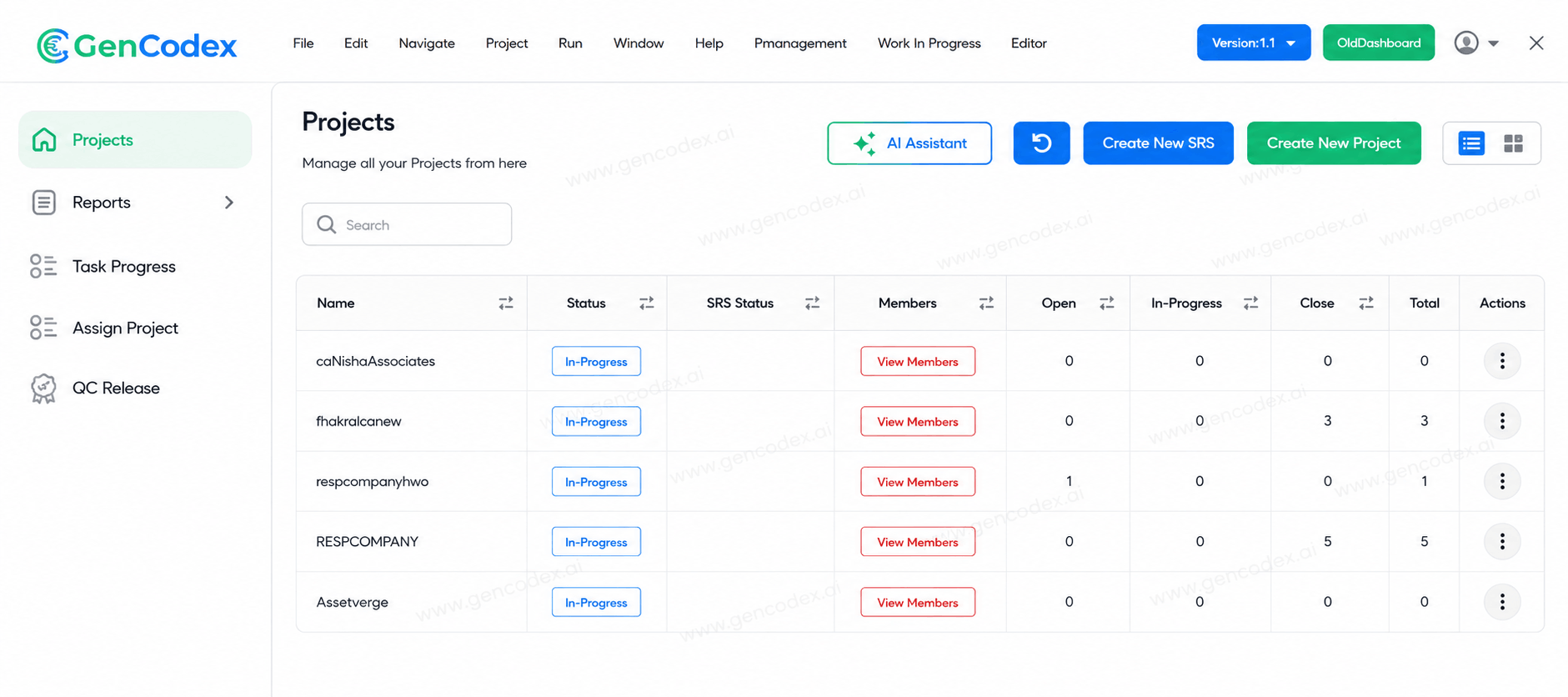 View Your GenCodex Dashboard 